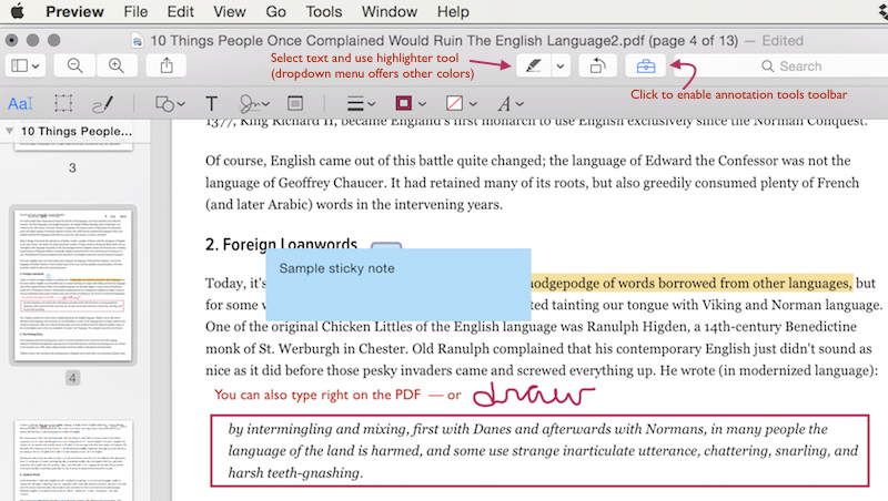 best free program for annotating pdf for mac